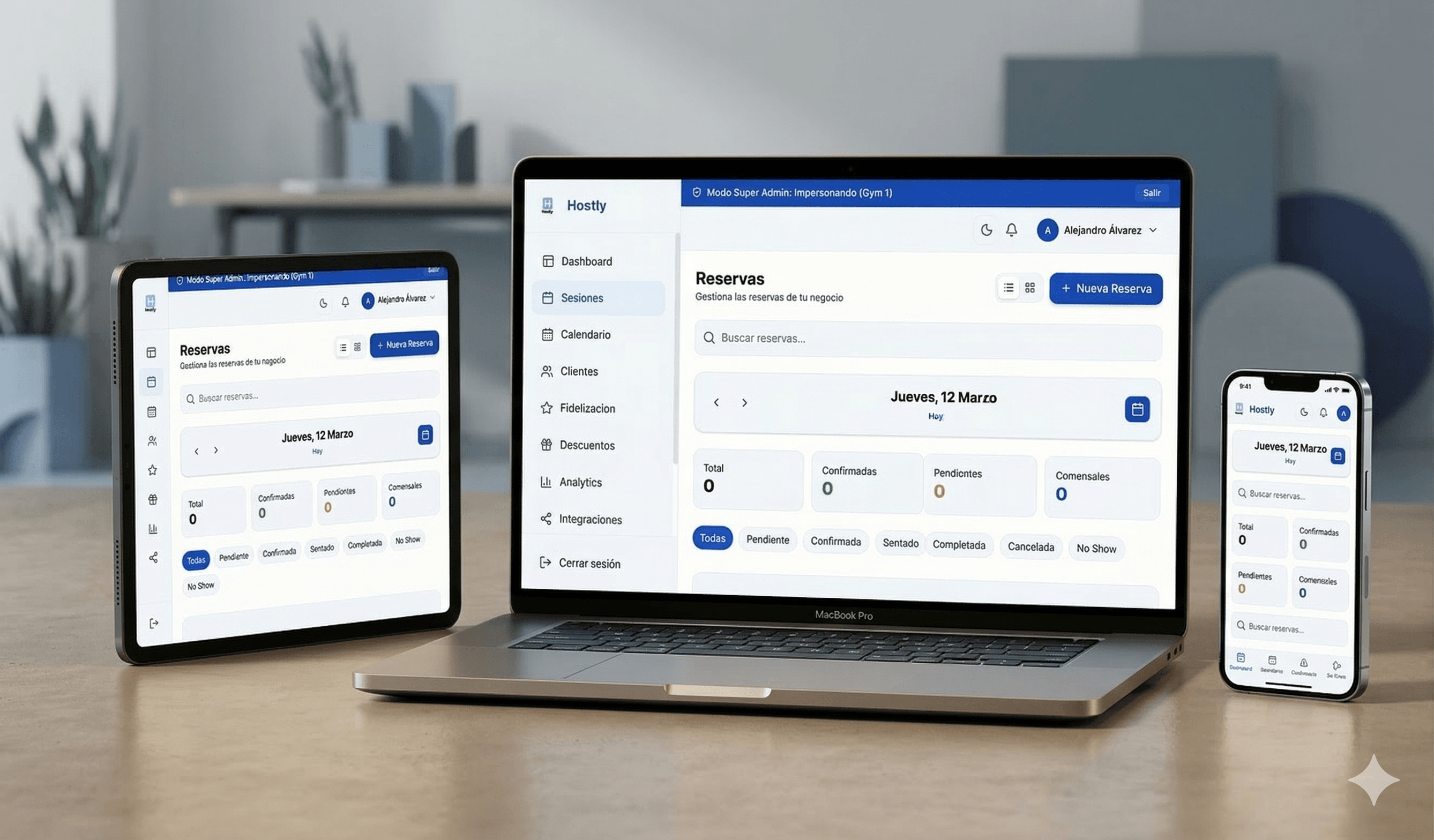 Hostly - Restaurant Management Platform