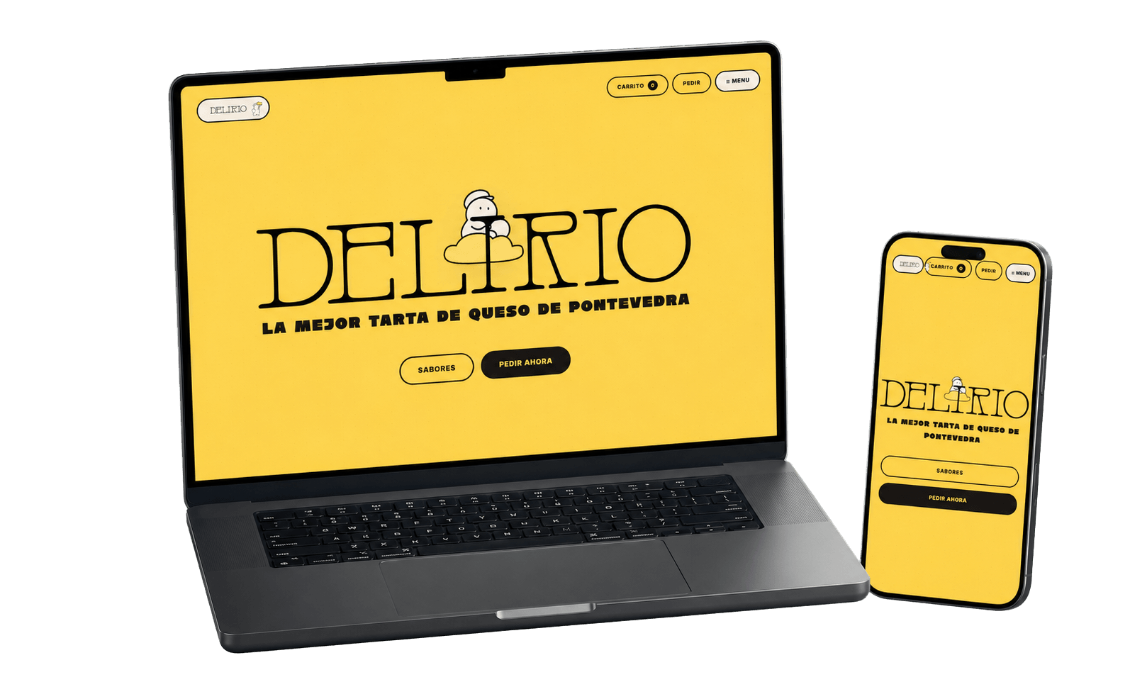 Delirio Cheesecakes: Comercio electrónico / Marca