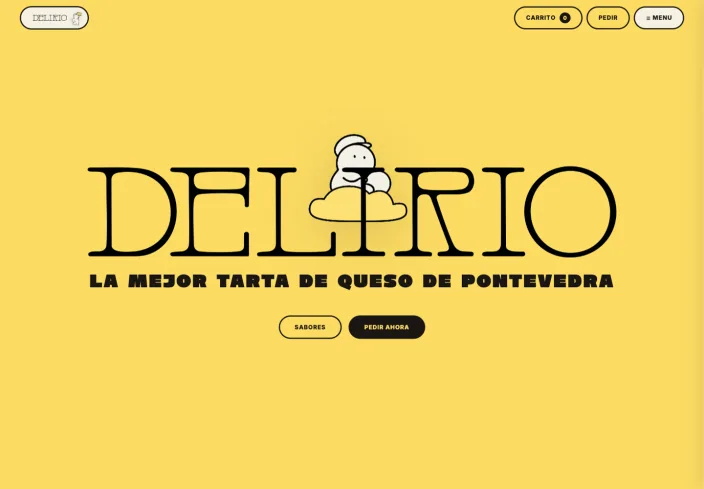 Delirio Cheesecakes Conceptos iniciales