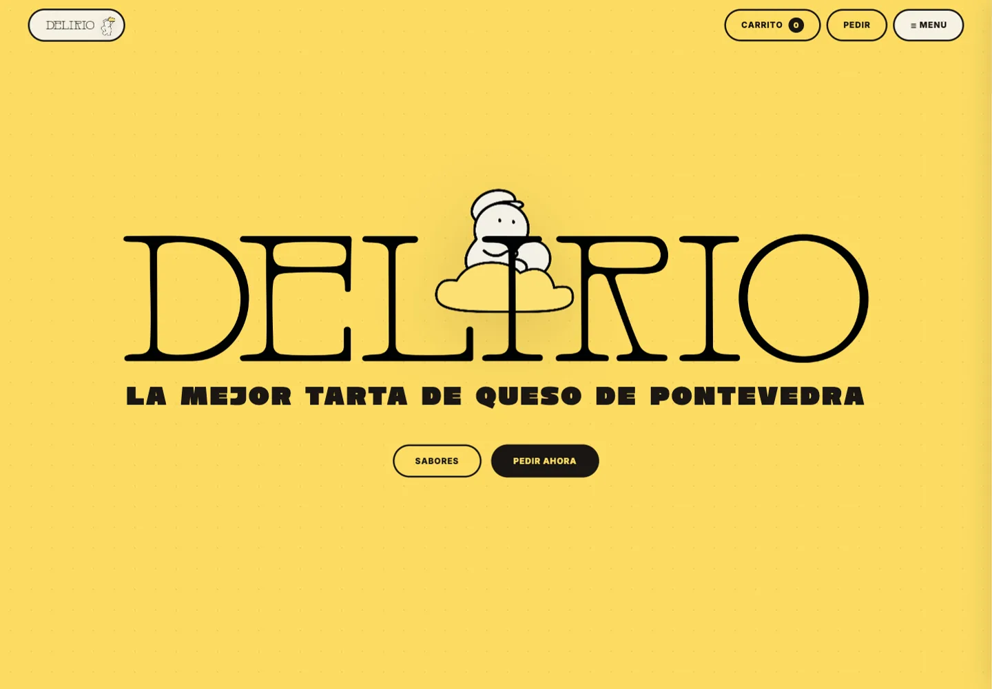 Delirio Cheesecakes - desktop