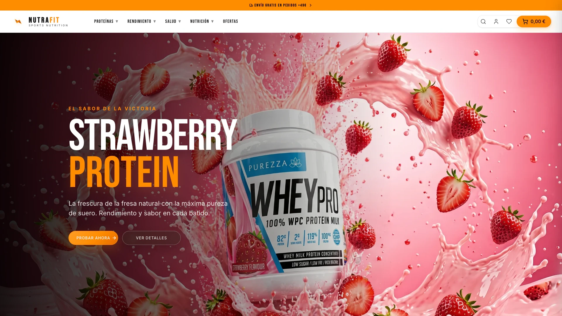 NutraFit - desktop