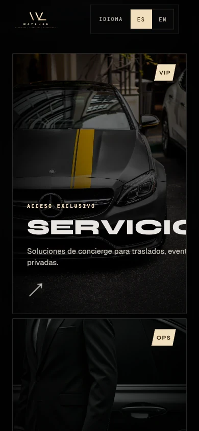 Wayluxe - mobile